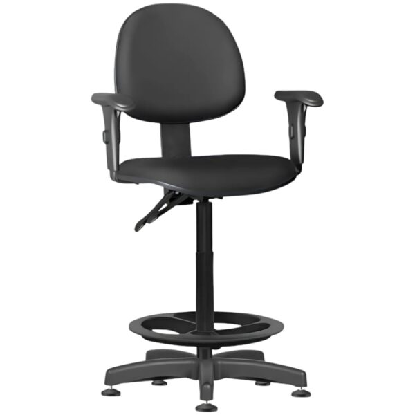 Cadeira Giratória Caixa Executiva Back System com Braço Regulável - NR17