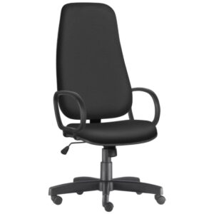 Cadeira Giratória Presidente Top com Braço Fixo