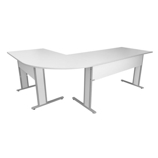 Mesa em L com Conexão Tampo 30mm - Imagem 2