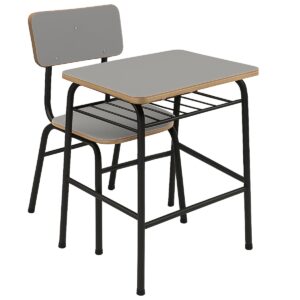 Conjunto Escolar Fórmica Adulto Reta