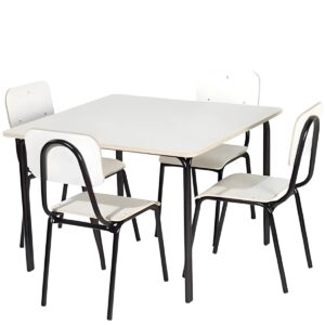 Conjunto Escolar Fórmica Infantil 4 Lugares