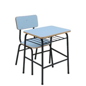 Conjunto Escolar Fórmica Infantil Reta
