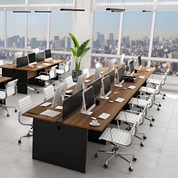 Plataforma de Trabalho 8 Lugares Tampo 30mm - Imagem 2