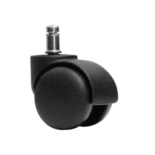 Kit Rodízios Nylon Preto - Imagem 2