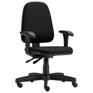 Cadeira Giratória Sky Alta com Braço Regulável - NR-17