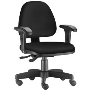 Cadeira Giratória Sky Baixa com Braço Regulável - NR-17