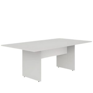 Mesa de Reunião Retangular Tampo 15mm Pé Painel
