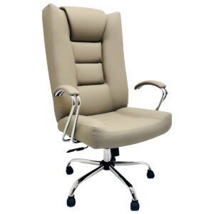 Cadeira Giratória Presidente Start Cromada Estofada