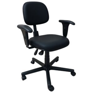 Cadeira Giratória Secretária Back System com Braço Regulável - NR-17