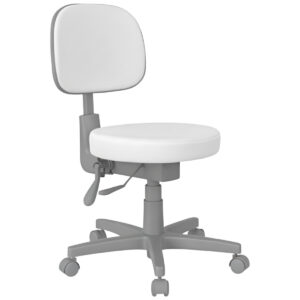 Mocho Secretária Back System Base Cinza - NR-17
