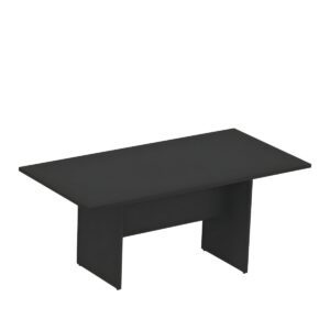 Mesa de Reunião Retangular Tampo 25mm Pé Painel